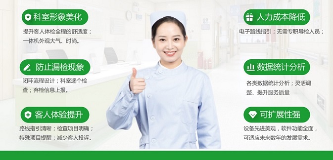 体检、导检排队叫号系统